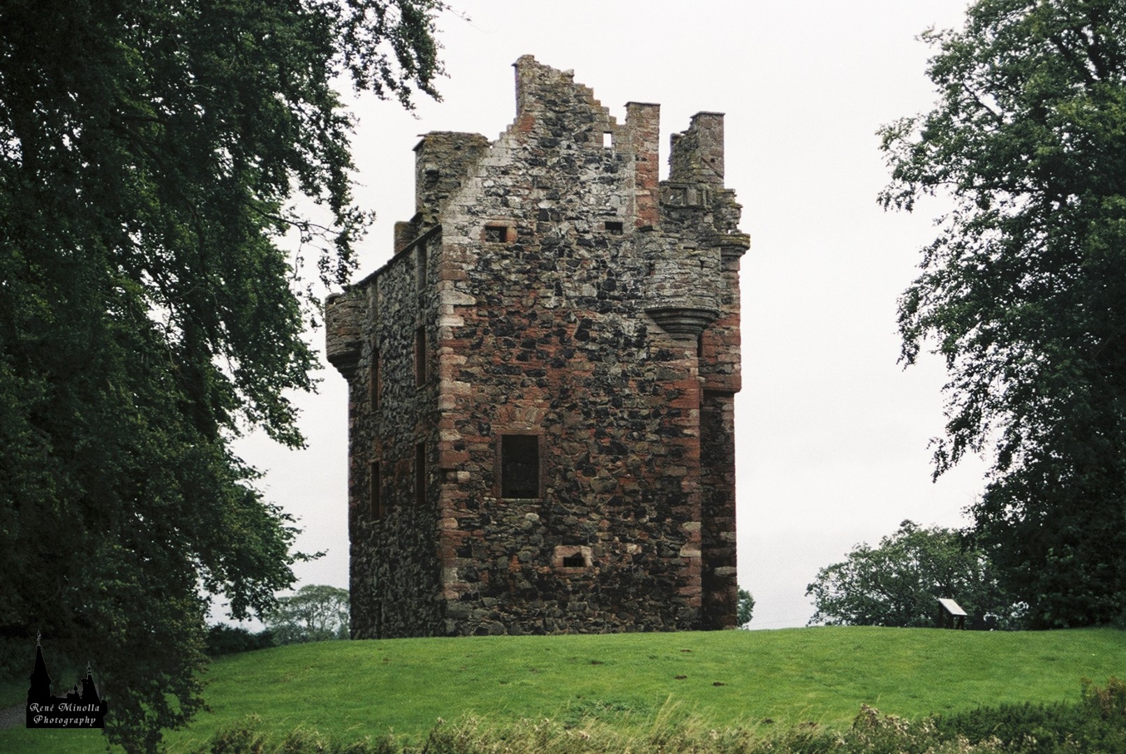 Greenknowe Tower, Gordon, Schottland